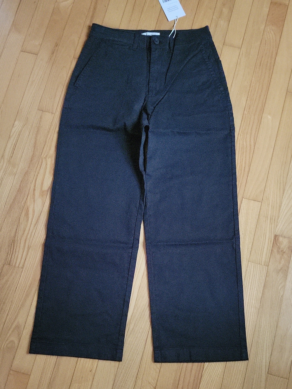 Everlane high waist wide chino pants